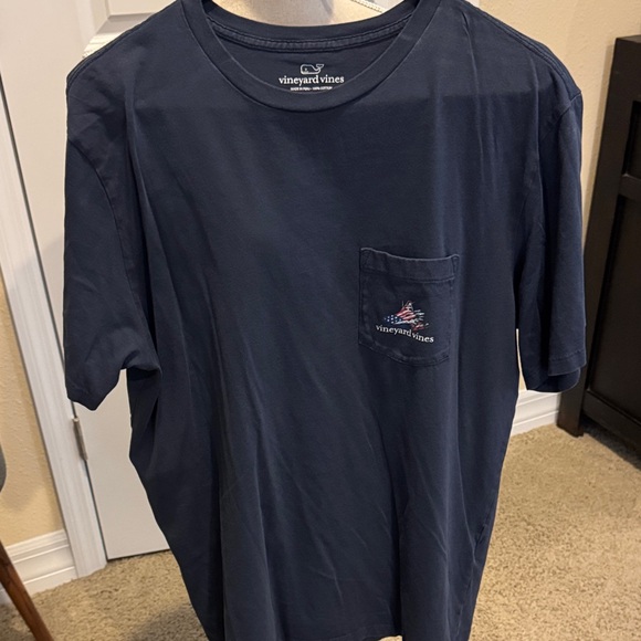 Vineyard Vines Other - Vineyard Vines Men's Dark Blue Pocket Tee